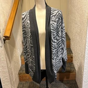 NWOT Boutique Animal Print Cardigan